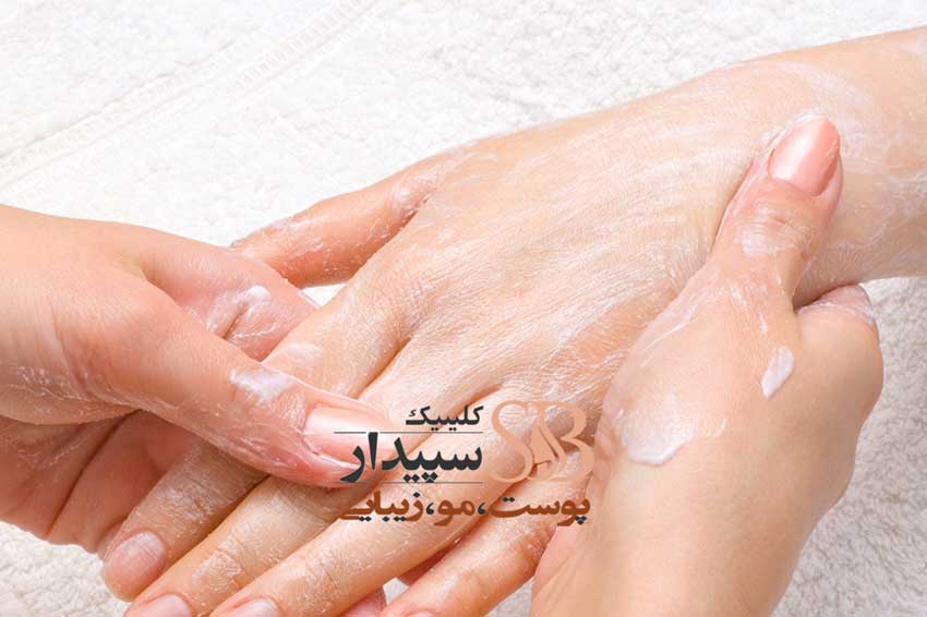 جوانسازی پوست دست